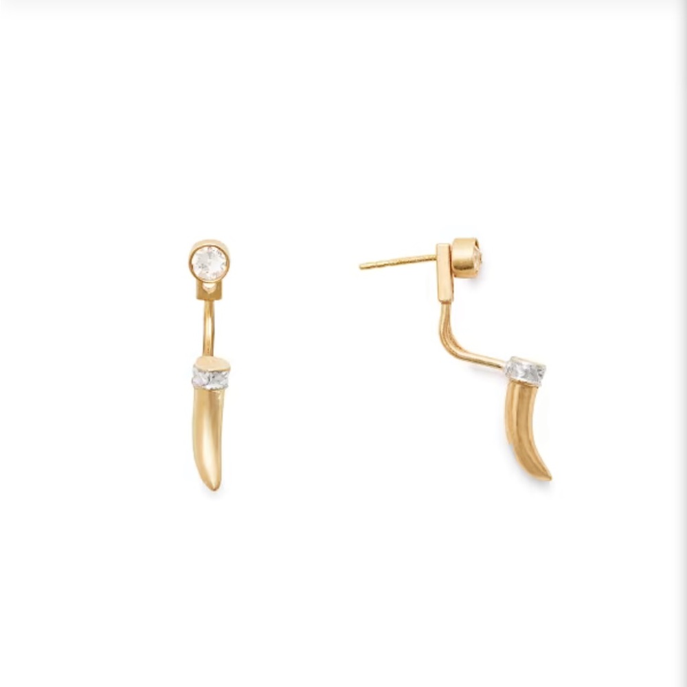 Horn Earrings by Alex and Ani (New)